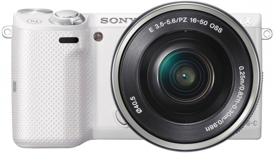 Беззеркальный фотоаппарат Sony NEX-5TL  + 16-50 PZ White kit