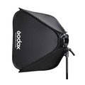Софтбокс Godox SGGV6060, 60х60 см, с сотами и адаптером для вспышки