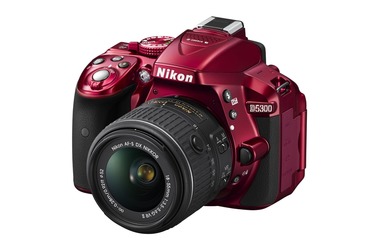 Зеркальный фотоаппарат Nikon D5300 Kit 18-55 AF-S DX G VR II красный