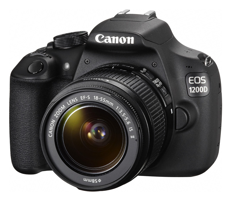 Зеркальный фотоаппарат Canon EOS 1200D Kit EF-S 18-55 IS II
