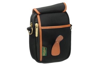Сумка Billingham Stowaway Compact Shoulder Bag (Black With Tan Trim)