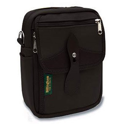 Сумка Billingham Stowaway Compact Shoulder Bag (Black with Black Leather Trim)