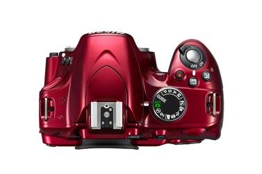 Зеркальный фотоаппарат Nikon D3200 Kit 18-55 AF-S DX G VR II красный