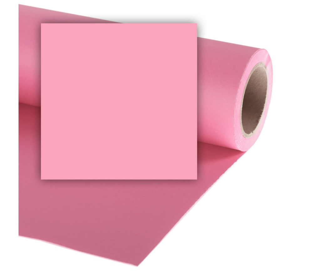 Фон Colorama Carnation, бумажный, 1.35 x 11 м, розовый от Яркий Фотомаркет