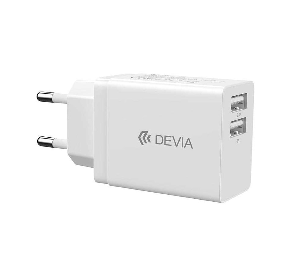 Зарядное устройство Devia Smart Series PD 2 USB, белый
