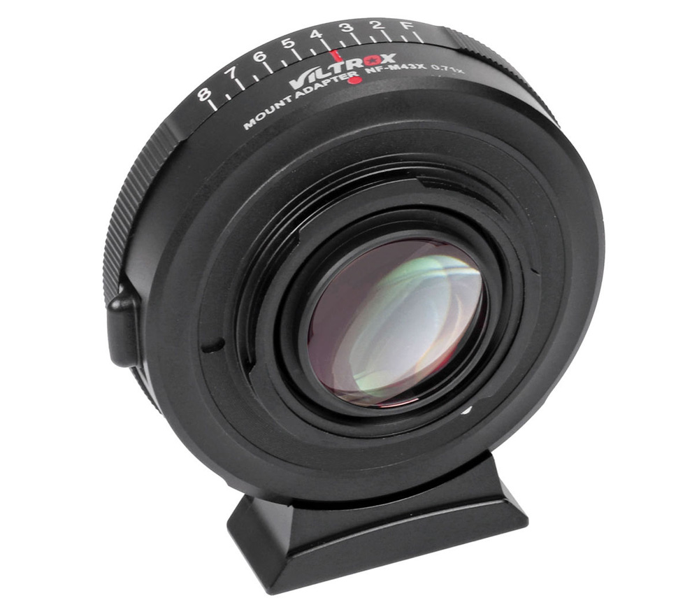 Адаптер Viltrox NF-M43X, с Nikon F на Micro 4/3, 0.71х (спидбустер) купить  в наличии официального магазина по выгодной цене