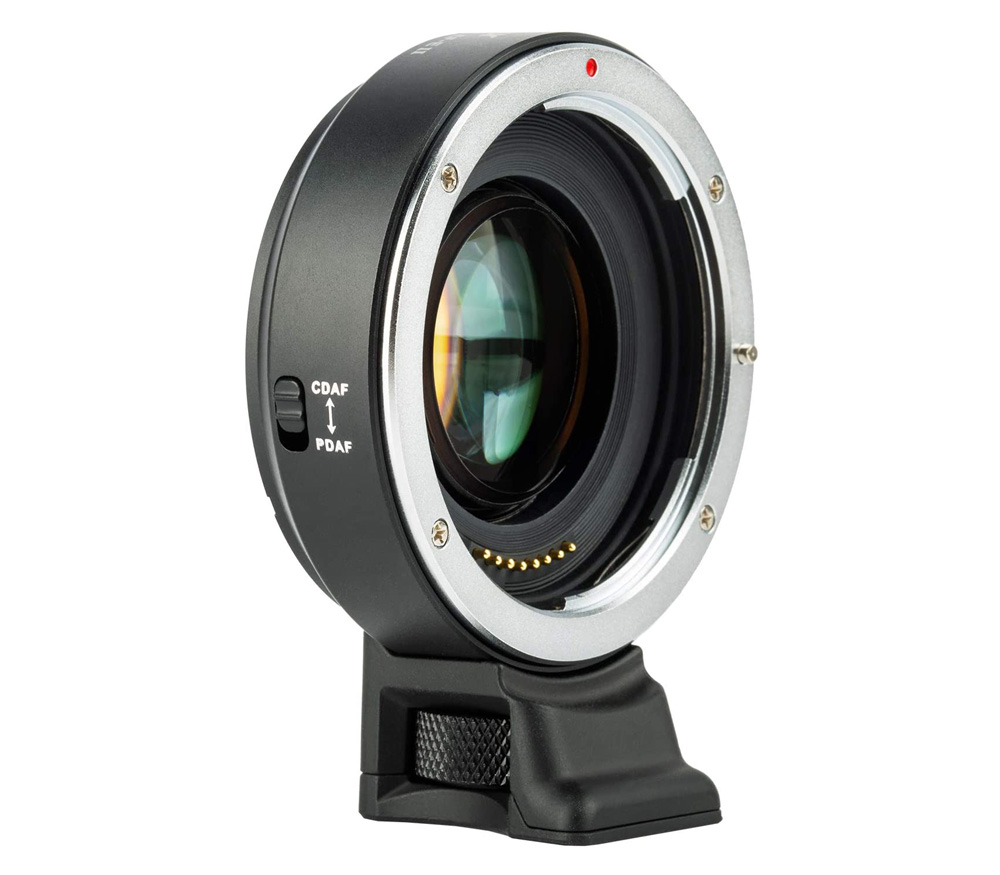 EF-EII, с Canon EF на Sony E, 0.71х (спидбустер)