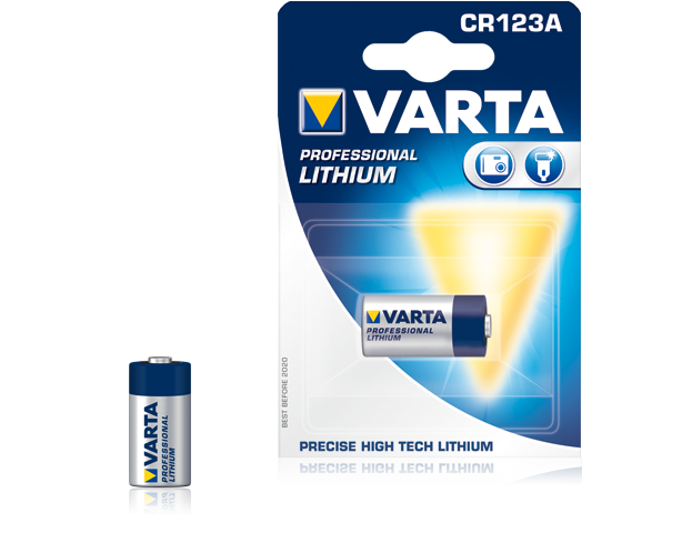 Батарейка Varta CR123A Professional Lithium 3V, 1 шт.