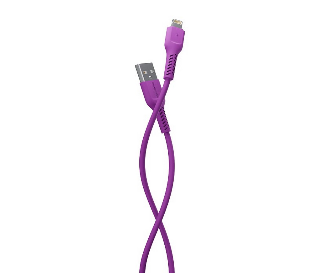 Кабель More Choice K16i 2.0A для Apple 8-pin 1м (Purple)