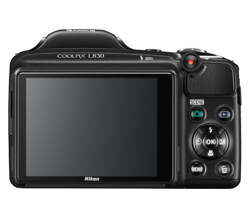 Компактный фотоаппарат Nikon Coolpix L830 черный