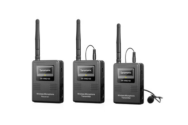 Беспроводная система Saramonic SR-WM2100, TX+TX+RX, 2.4 ГГц, 3.5 мм