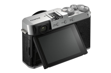 Беззеркальный фотоаппарат Fujifilm X-E4 Body c MHG-XE4 и TR-XE4, серебристый