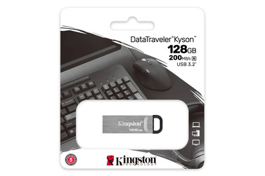 Накопитель Kingston USB 3.2 DataTraveler Kyson 128GB 
