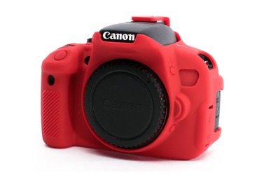 Зеркальный фотоаппарат Canon EOS 650D Kit EF-S 18-55 IS II + чехол Discovered красный