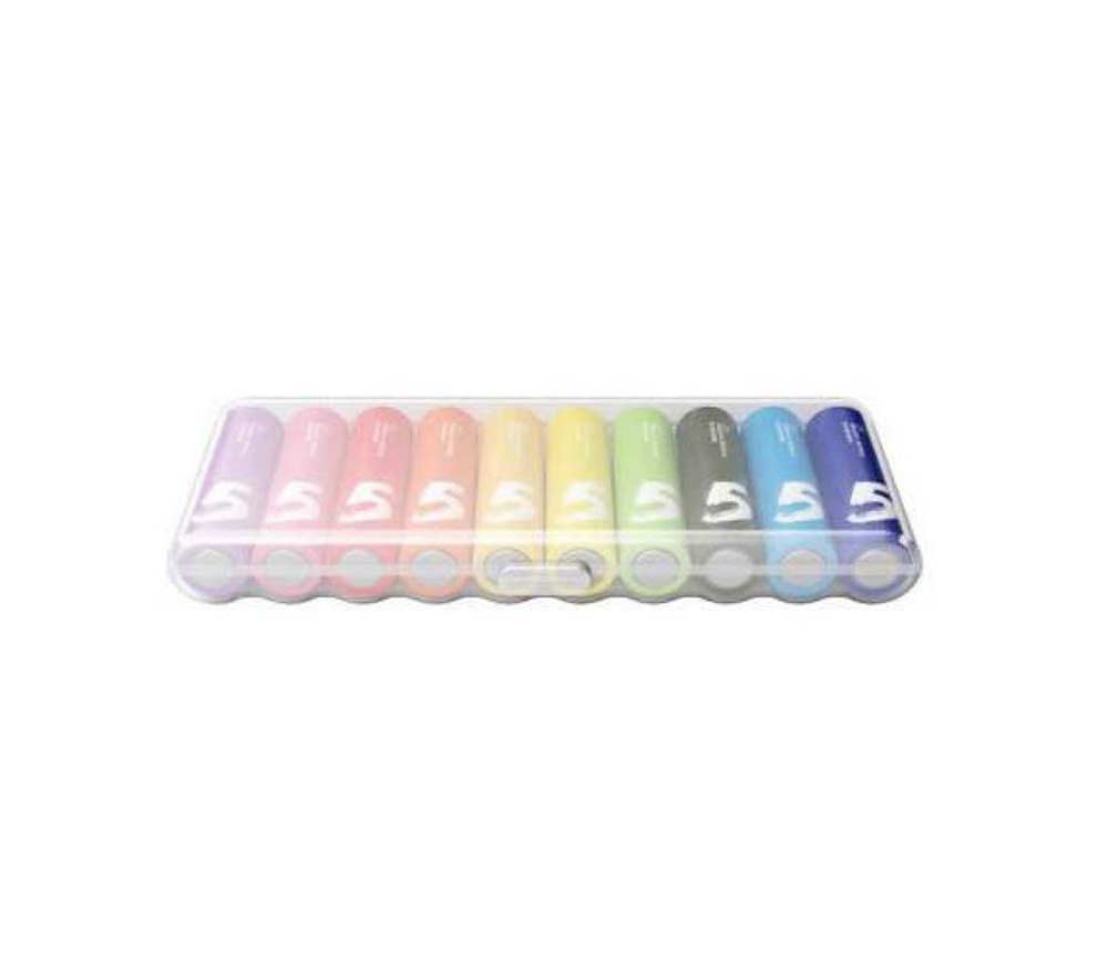 Батарейки цветные Xiaomi ZMI Rainbow типа AA (10 шт.) от Яркий Фотомаркет