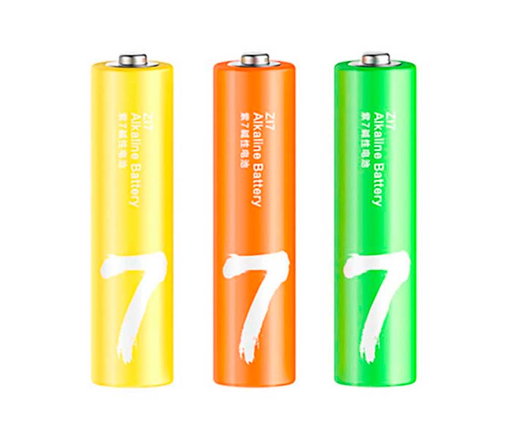 Батарейки цветные Xiaomi ZMI Rainbow Z17 типа ААА (24 шт,) от Яркий Фотомаркет