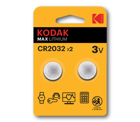 Батарейка Kodak CR2032-2BL (2 шт.)