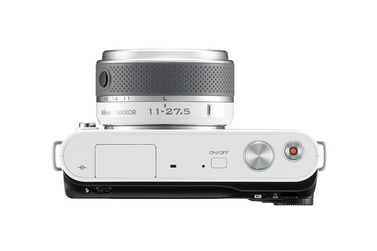 Беззеркальный фотоаппарат Nikon 1 J2 Kit  +  11-27.5  белый + чехол Discovered