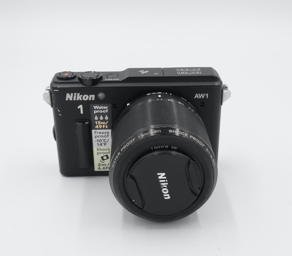 Беззеркальная фотокамера Nikon 1 AW1 + 1 Nikkor AW11-27.5mm BK | s/n 51002111/2000004501  (состояние 5-) от Яркий Фотомаркет