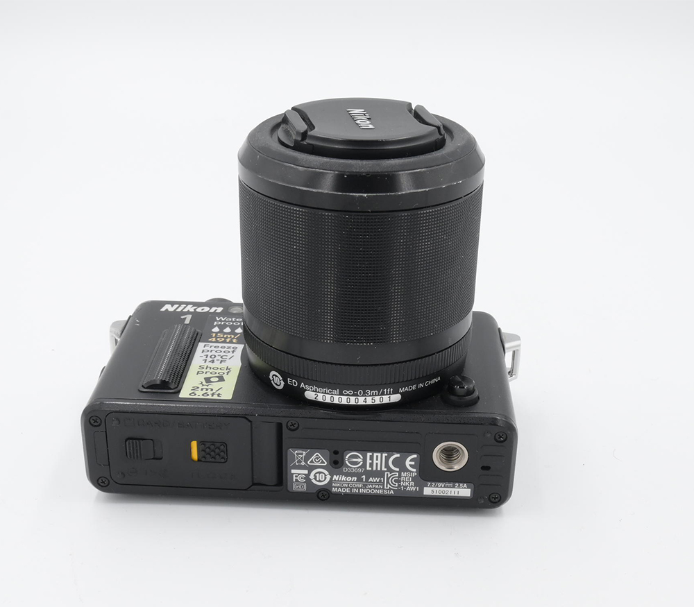 Беззеркальная фотокамера Nikon 1 AW1 + 1 Nikkor AW11-27.5mm BK | s/n 51002111/2000004501  (состояние 5-) от Яркий Фотомаркет