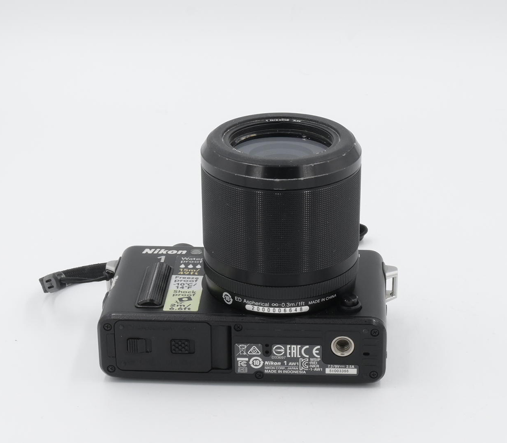 Беззеркальная фотокамера Nikon 1 AW1 + 1 Nikkor AW11-27.5mm BK | s/n 51003366/2000006648  (состояние 4) от Яркий Фотомаркет
