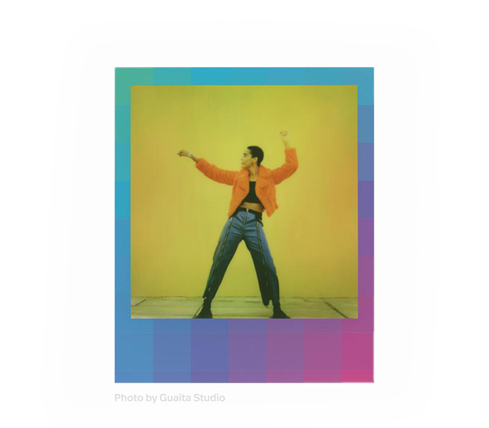 Картридж Polaroid i-Type Color Film Spectrum Edition, разноцветные рамки, 8 кадров
