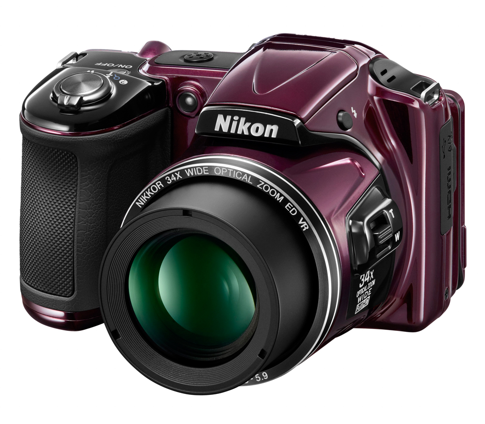 Компактный фотоаппарат Nikon Coolpix L830 сливовый
