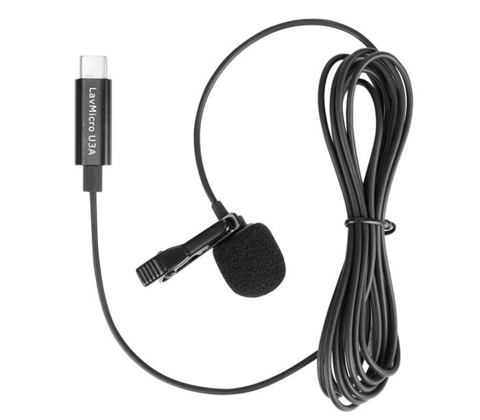 LavMicro U3A, петличный, с кабелем 2 м, USB-C