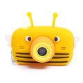 Фотоаппарат Fotografia  "Пчелка", желтый, со встроенной памятью и играми