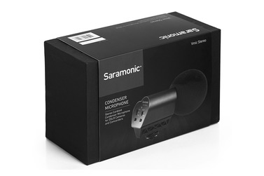 Микрофон Saramonic Vmic Stereo, стерео, 3.5 мм TRS