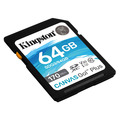 Карта памяти Kingston SDXC 64GB Canvas Go Plus UHS-I U3 V30 70/170Mb/s