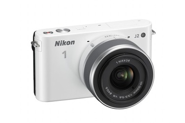 Беззеркальный фотоаппарат Nikon 1 J2 Kit + 10-30/3,5-5,6 VR white