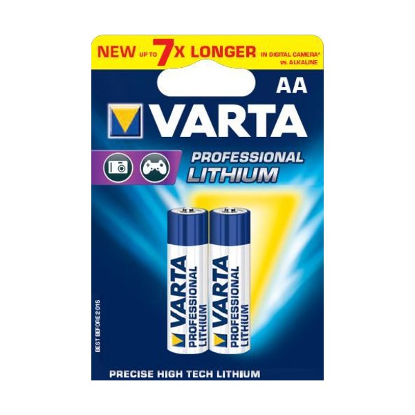 Батарейки Varta AA Professional Lithium (2 шт.)