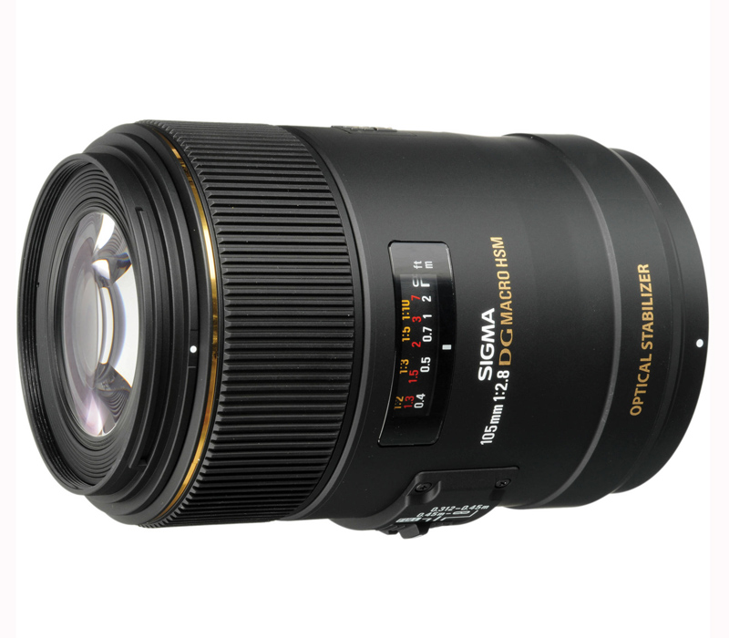  Sigma 105mm f/2, 8 EX DG Macro OS HSM Canon EF