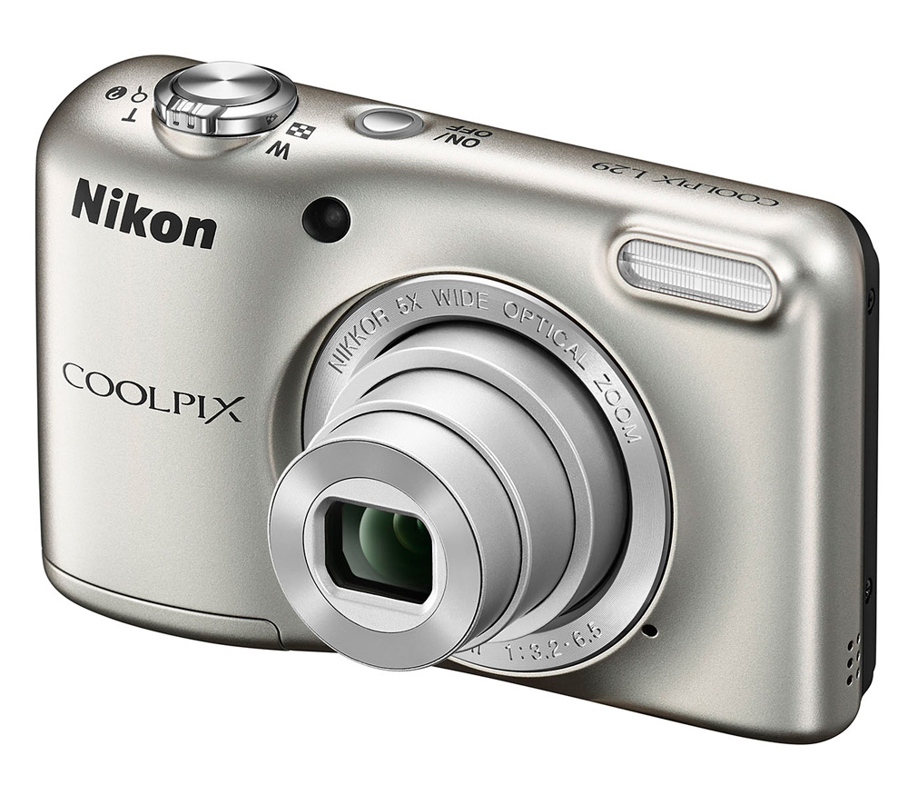 Компактный фотоаппарат Nikon Coolpix L29 серебряный