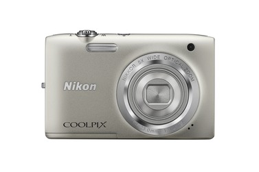 Компактный фотоаппарат Nikon Coolpix S2800 серебряный