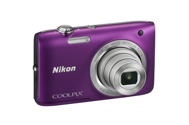 Компактный фотоаппарат Nikon Coolpix S2800 фиолетовый