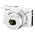 Беззеркальный фотоаппарат Nikon 1 J4 Kit + 10-30mm PD-Zoom white
