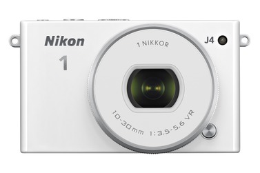 Беззеркальный фотоаппарат Nikon 1 J4 Kit + 10-30mm PD-Zoom white