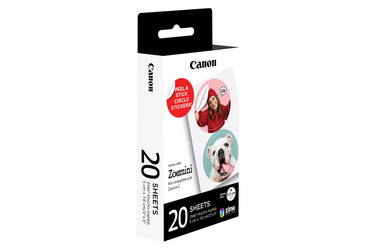 Картридж Canon ZP-2030 Zink Paper Pre-Cut Circle, 20 листов