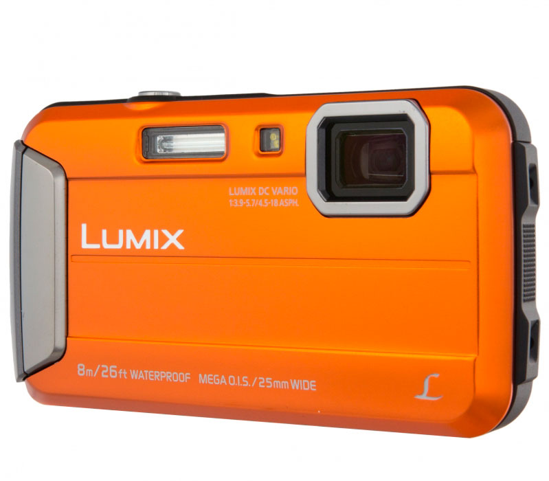 Компактный фотоаппарат Panasonic Lumix DMC-FT30, оранжевый