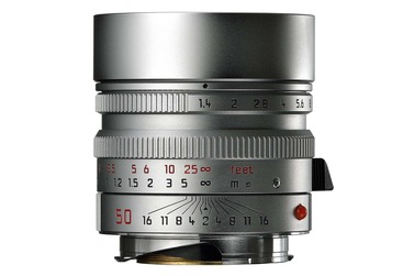 Объектив Leica Summilux-M 50mm f/1.4 ASPH, серебристый