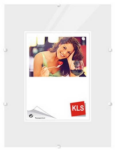 Наклейка KLS -клип 10 х 15 антибликовое стекло