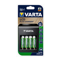 Зарядное устройство Varta LCD Plug Charger + (+4 акк AA 2100mAh)