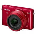 Беззеркальный фотоаппарат Nikon 1 S2 Kit + 11-27.5mm красный