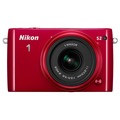 Беззеркальный фотоаппарат Nikon 1 S2 Kit + 11-27.5mm красный