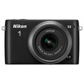 Беззеркальный фотоаппарат Nikon 1 S2 Kit + 11-27.5mm черный