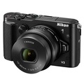 Беззеркальный фотоаппарат Nikon 1 V3 Kit + 10-30 PD-ZOOM black