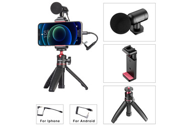 Комплект Ulanzi Smartphone Video Kit,  для съемки (трипод, держатель, микрофон)