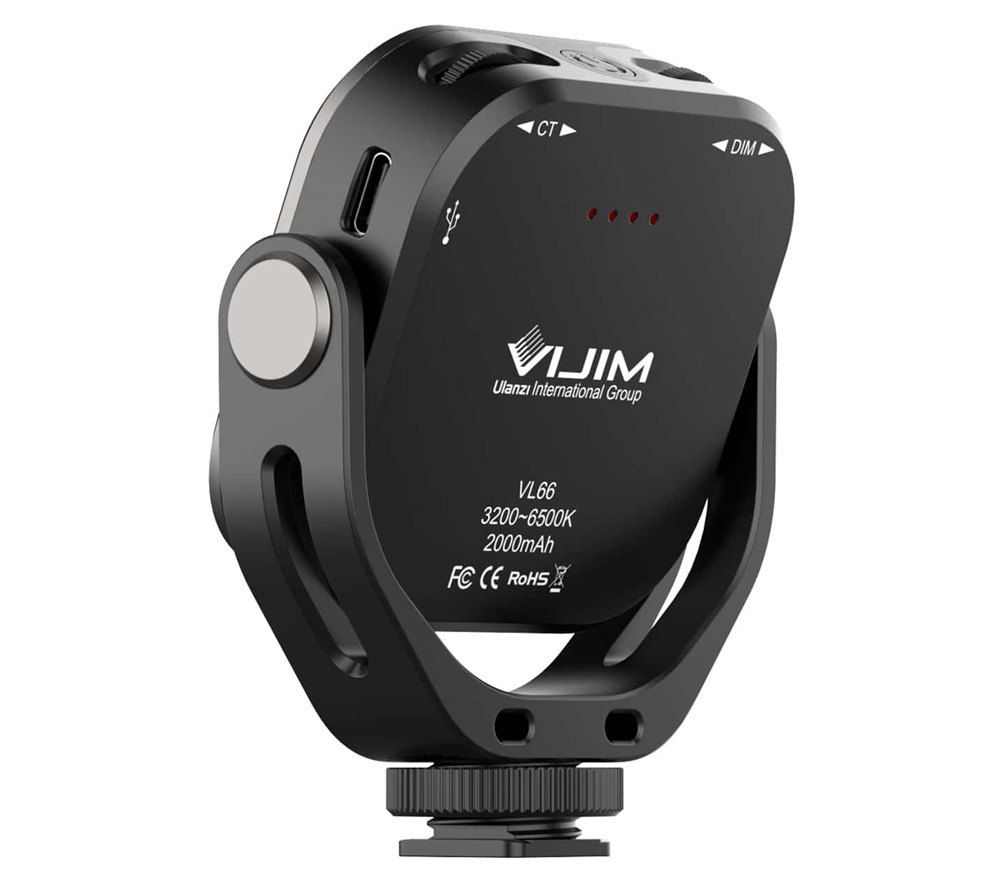 VIJIM VL66 LED Video Light, 6 Вт, 3200-6500К, светодиодный
